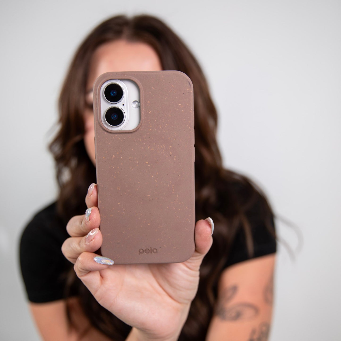 Chocolate Brown iPhone 14 Plus Case