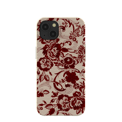 London Fog Crimson Veil iPhone 13 Case