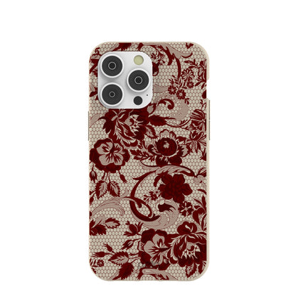 London Fog Crimson Veil iPhone 14 Pro Max Case