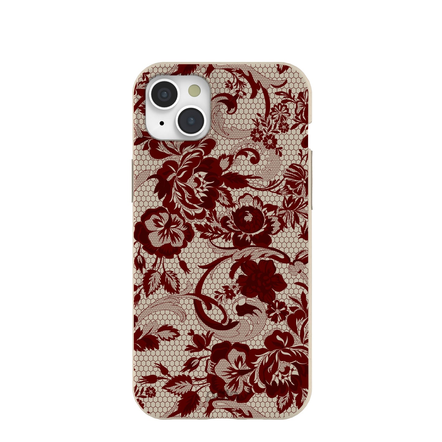 London Fog Crimson Veil iPhone 15 Plus Case