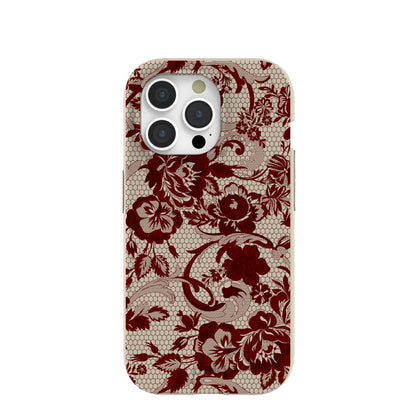 London Fog Crimson Veil iPhone 15 Pro Case