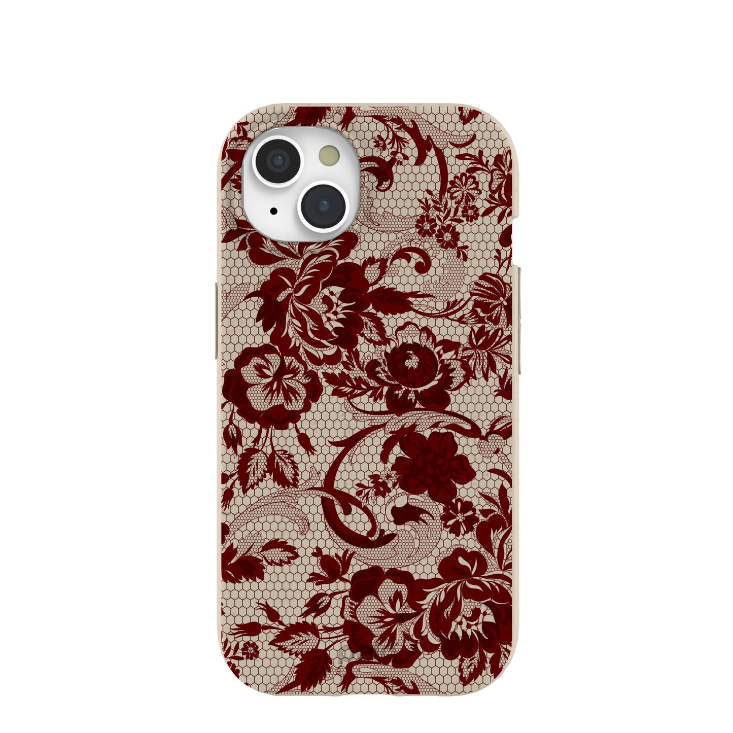 London Fog Crimson Veil iPhone 15 Case