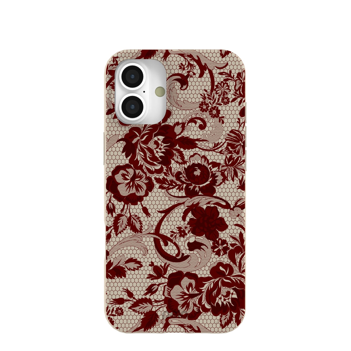 London Fog Crimson Veil iPhone 16 Plus Case