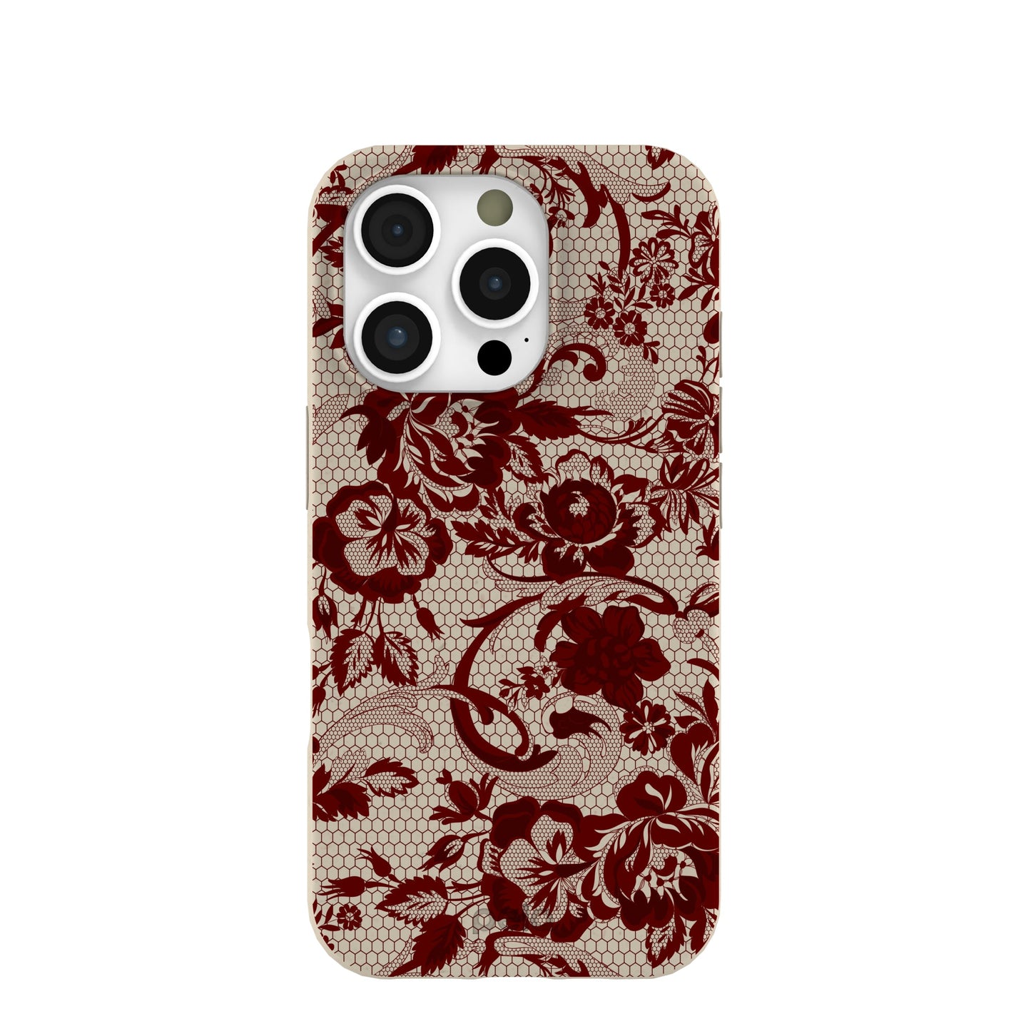 London Fog Crimson Veil iPhone 16 Pro Case