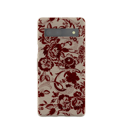 London Fog Crimson Veil Google Pixel 7a Case