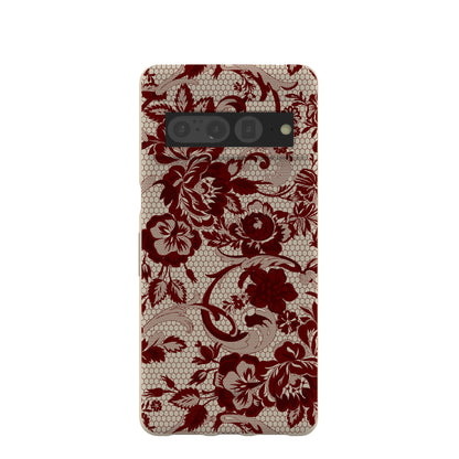 London Fog Crimson Veil Google Pixel 7 Pro Case