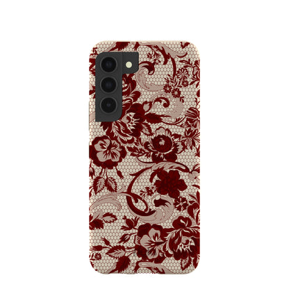 London Fog Crimson Veil Samsung Galaxy S22 Case