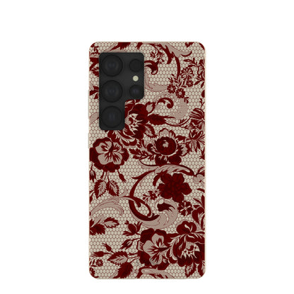 London Fog Crimson Veil Samsung Galaxy S25 Ultra Case