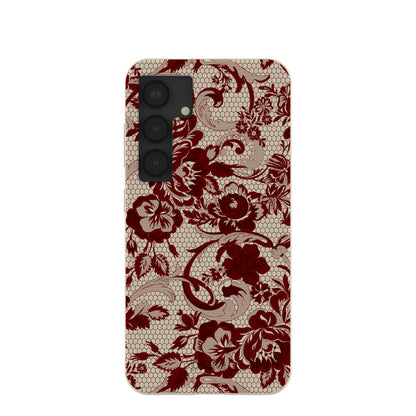 London Fog Crimson Veil Samsung Galaxy S25 Case