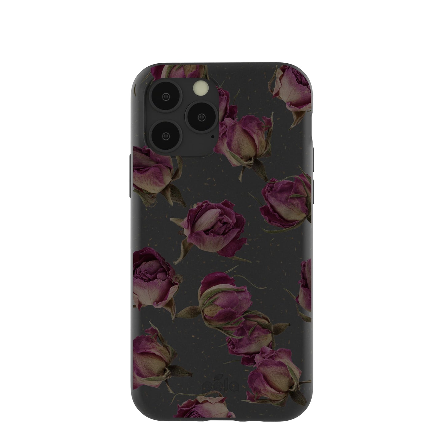 Black Dried Rosebuds iPhone 11 Pro Case