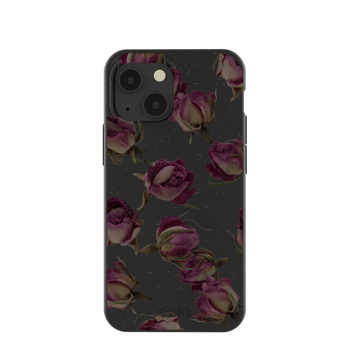 Black Dried Rosebuds iPhone 13 Mini Case