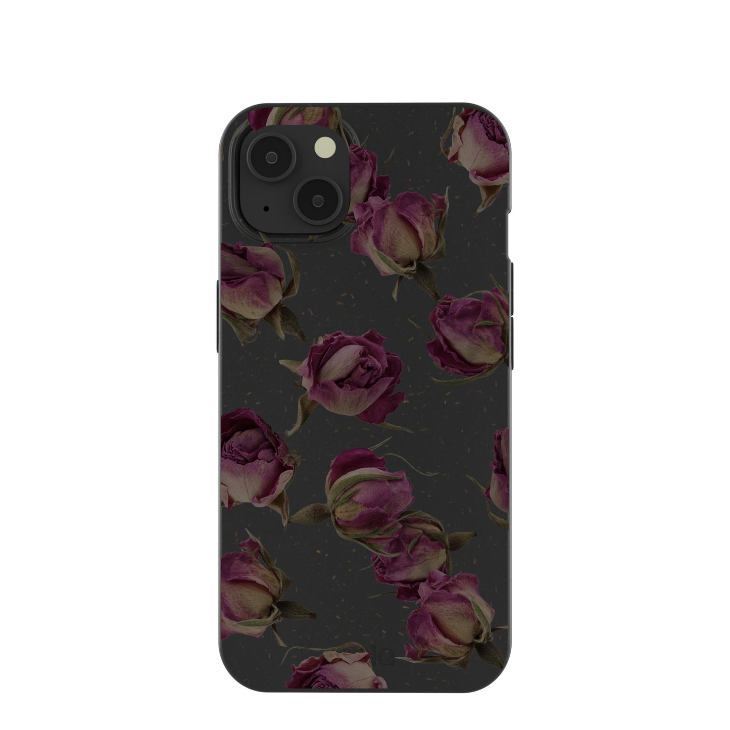 Black Dried Rosebuds iPhone 13 Case