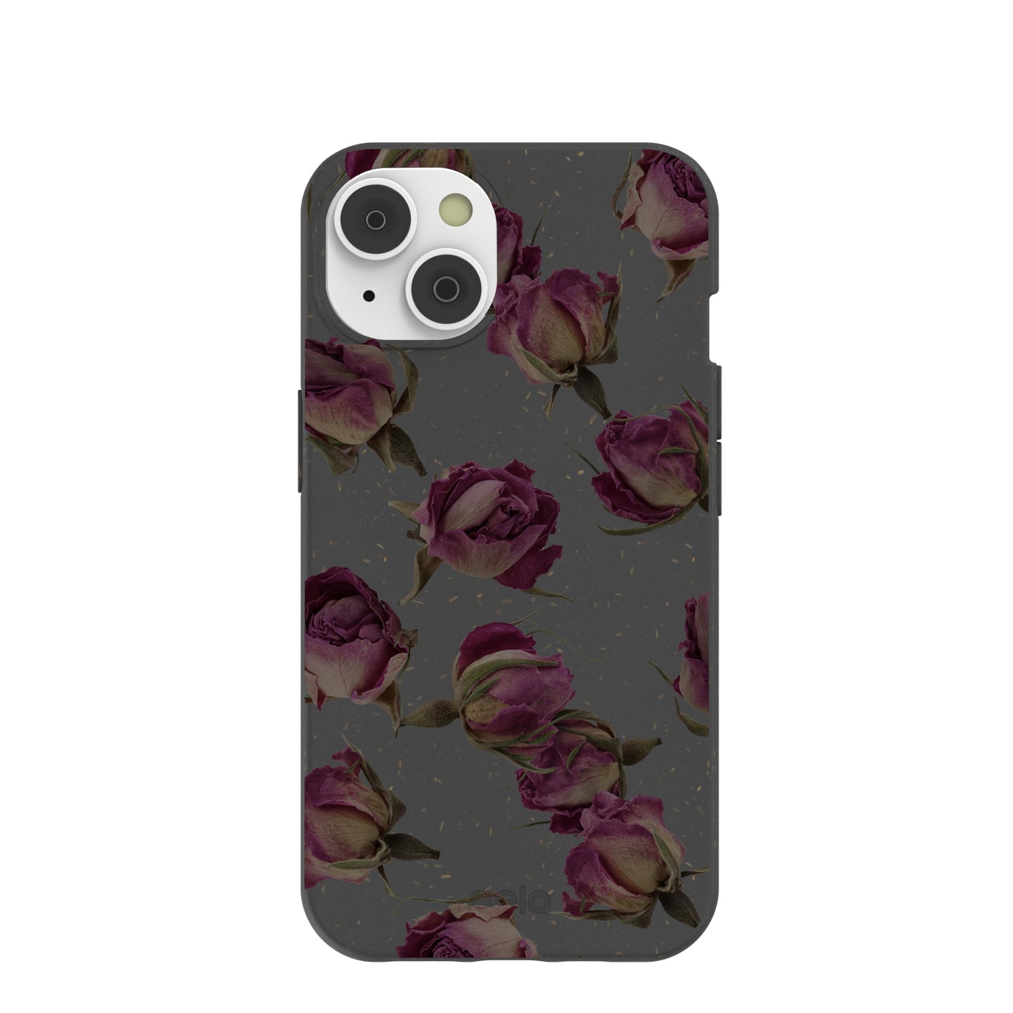 Black Dried Rosebuds iPhone 14/16e Case