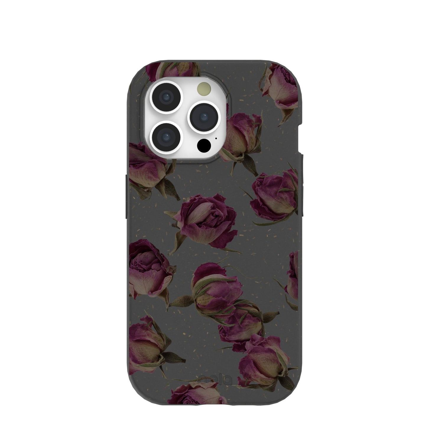 Black Dried Rosebuds iPhone 15 Pro Case