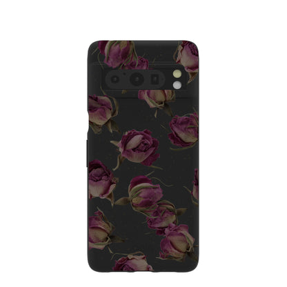 Black Dried Rosebuds Google Pixel 8 Pro Case