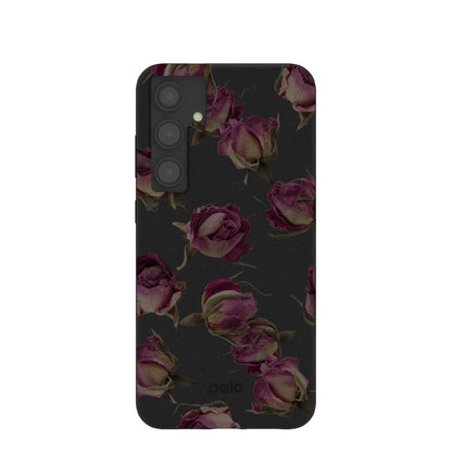 Black Dried Rosebuds Samsung Galaxy S24+(Plus) Case