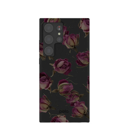 Black Dried Rosebuds Samsung Galaxy S24 Ultra Case