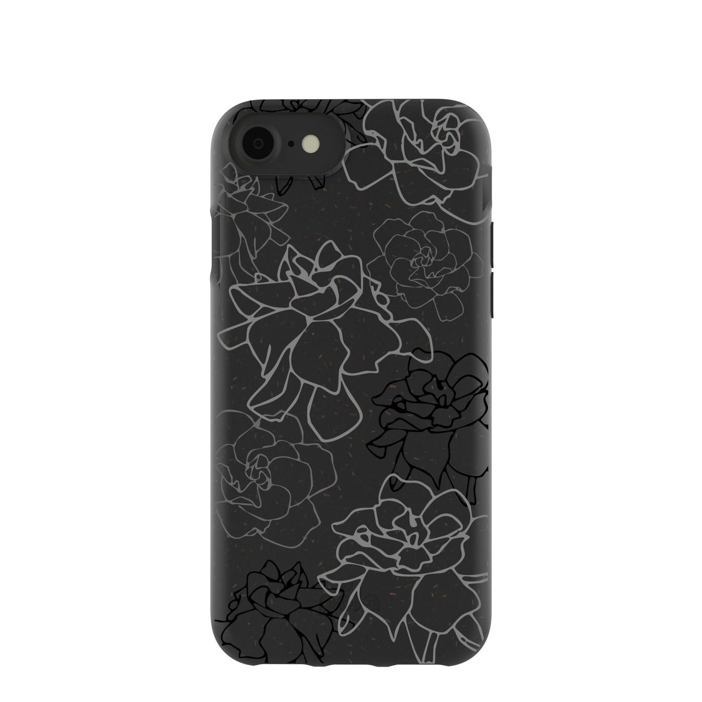 Black Gardenia Lines iPhone 6/6s/7/8/SE Case