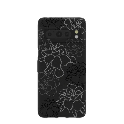 Black Gardenia Lines Google Pixel 8 Pro Case