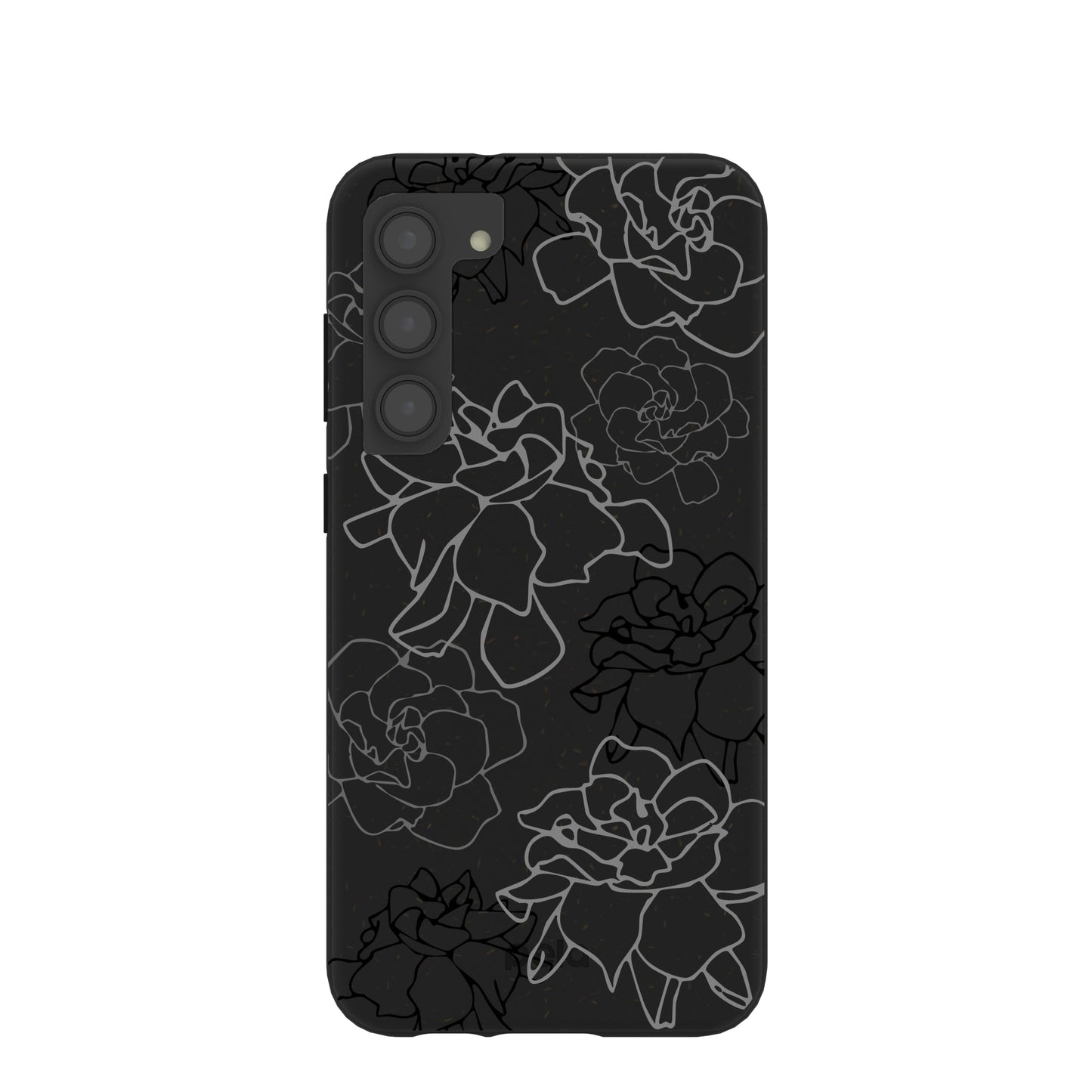 Black Gardenia Lines Samsung Galaxy S23+(Plus) Case