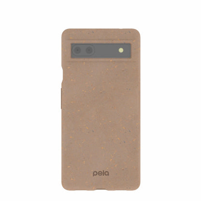 Chocolate Brown Pixel 6a Phone Case