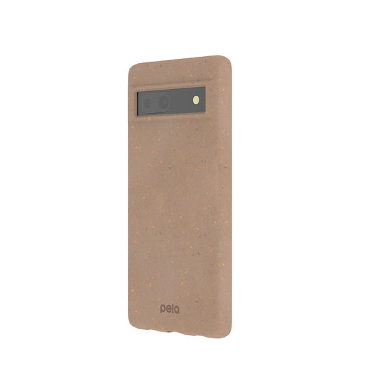 Chocolate Brown Google Pixel 7 a Phone Case