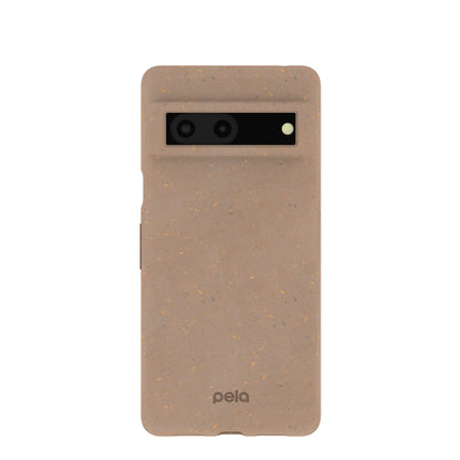 Chocolate Brown Google Pixel 7 Phone Case