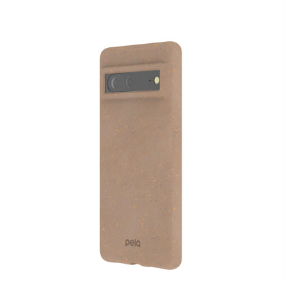 Chocolate Brown Google Pixel 7 Phone Case