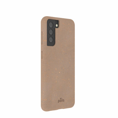 Chocolate Brown Samsung S21 Phone Case