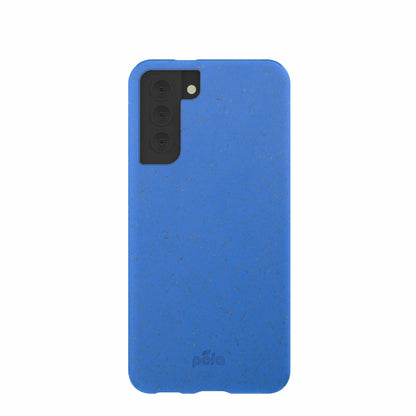 Electric Blue Samsung S21 Phone Case