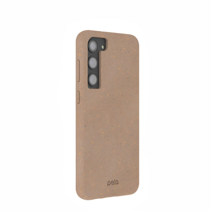 Chocolate Brown Samsung S23+(Plus) Phone Case