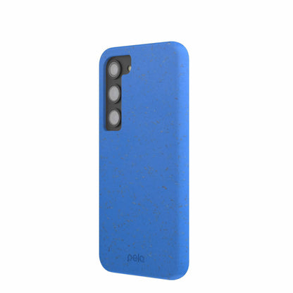 Electric Blue Samsung S23 Phone Case