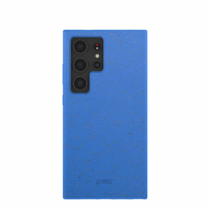 Electric Blue Samsung S24 Ultra Phone Case